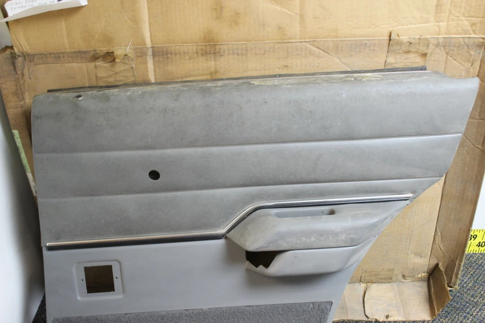 NOS OEM RH Rear Interior Door Panel F63Z-5427406-A2P 1984 Ford Tempo (FB5) - Image 2 of 3