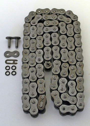 525x120 Black Non-O-Ring Chain – 525 Pitch, 120 Links, For Honda Shadow & More