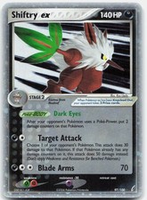 Shiftry ex 97/100 Holo EX Rare Crystal Guardians Pokemon Lightly Played on eBay