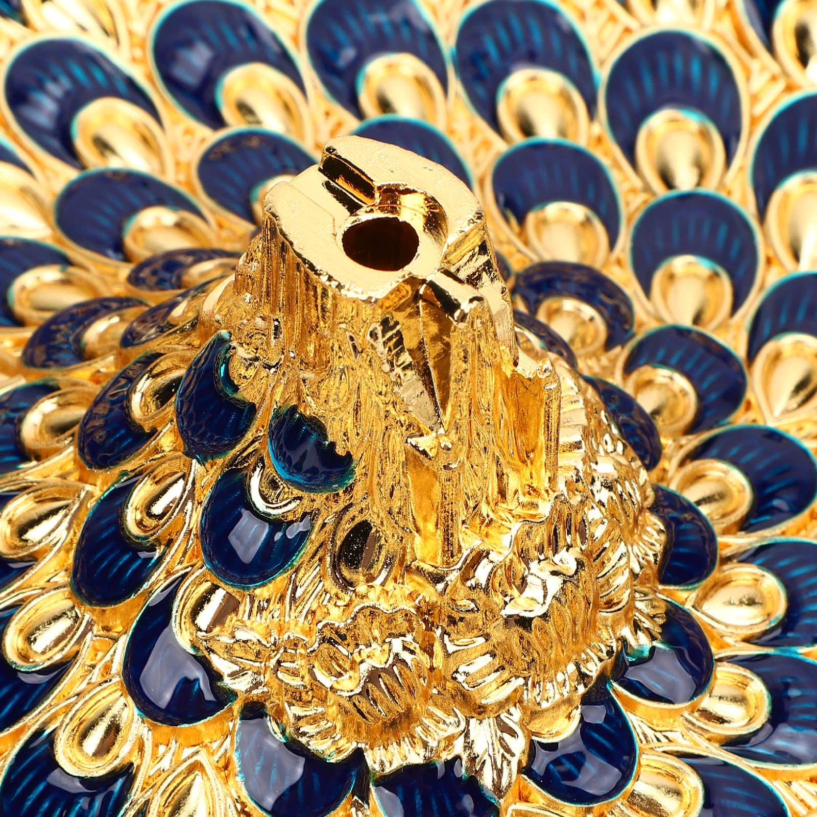 Elegant Peacock Tray For Serving Snacks At Home Or Events Easy To Use