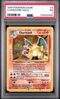 1999 POKEMON BASE SET UNLIMITED #4 CHARIZARD-HOLO PSA 1