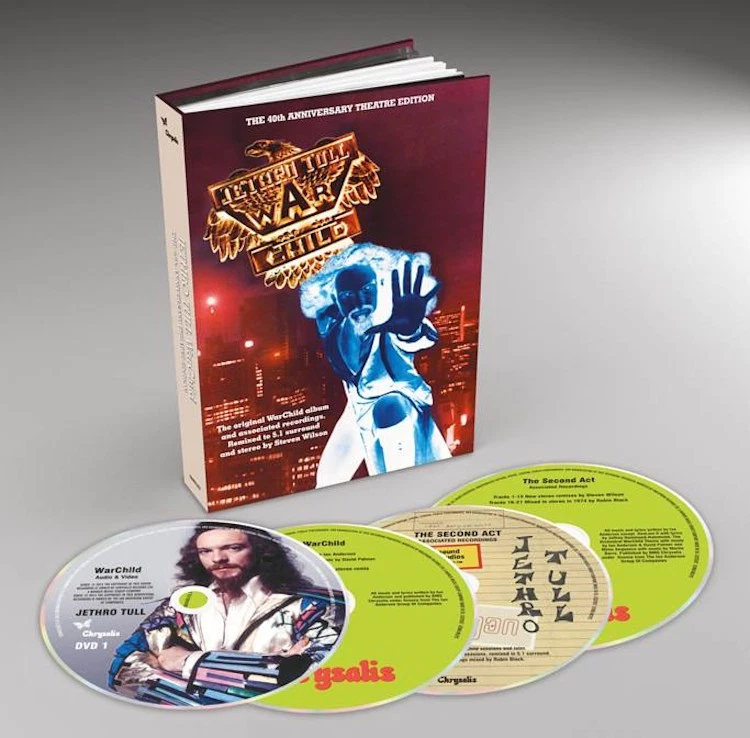 Jethro Tull Warchild: Theatre Edition (CD) 40th Anniversary  Album with DVD - Image 2 of 2