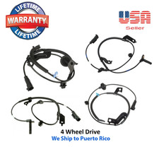 4 x ABS Wheel Speed Sensor Front Rear R & L Fit :OUTLANDER OUTLANDER SPORT 4WD