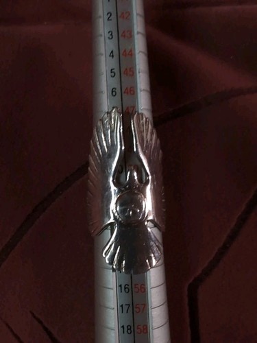Goro’s Eagle Sterling Silver 925 Ring Size 6 - Picture 8 of 8