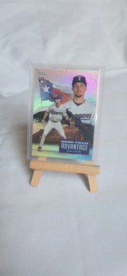 2024 Topps Series 2 - Home Field Advantage #HFA-13 - Evan Carter Rangers Rookie