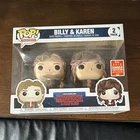 Funko Pop! Stranger Things Billy & Karen 2018 Summer Convention Exclusive 2 Pack