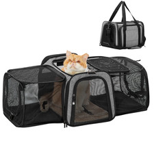 Petsfit 17 X 11 X 11 Airline-Approved Expandable Pet Carrier 2X Square