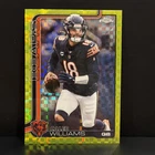 2025 Topps Chrome - Caleb Williams #52 Lime Green X-fractor Chicago Bears