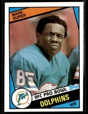 1984 Topps Mark Duper #120 NM Rookie Card RC. rookie card picture