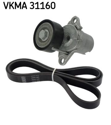 V-Ribbed Belt Set SKF VKMA 31160 Fits Audi Cupra Seat Skoda VW A1 A3 A4 A4