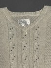 Justice Girls size 16 Short Sweater Dress Ivory Sequins — photo 1