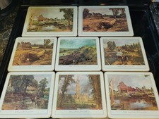 Vintage Clover Leaf Cork Placemats - Set of 8, Melamine Clover Leaf Serving Tray