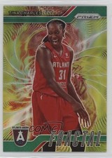 2024 Panini Prizm WNBA Fractal Green Prizm Tina Charles #15 11gl