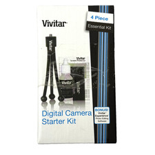 4pc Cleaning Starter Kit Tripod - Nikon COOLPIX B600 P1000 Z6 Z7 D7500 D3500