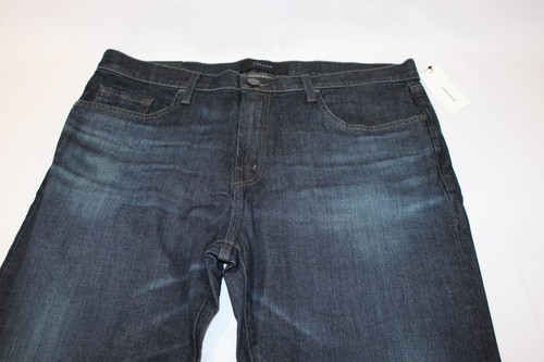 J Brand Tyler Men's Pima Cotton Slim Fit Dark Denim Jeans $248 Size 38W x 32L