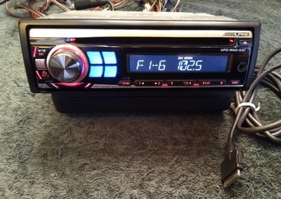Alpine CDE-9874 CD/MP3, Stereo Receiver ,Aux & I Phone Input, 50 x 4