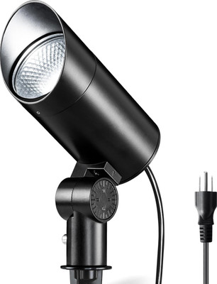 30W LED Spot Lights Outdoor 5000K Daylight Flag Pole Light 120V Plug in Spotligh