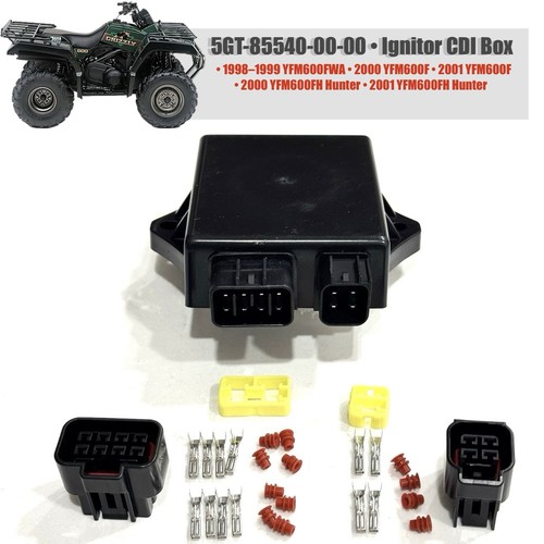5GT-85540-00-00 Ignitor CDI Box for 1998-2001 Yamaha 600 Grizzly Hunter 4x4 YFM - Bild 1 von 20