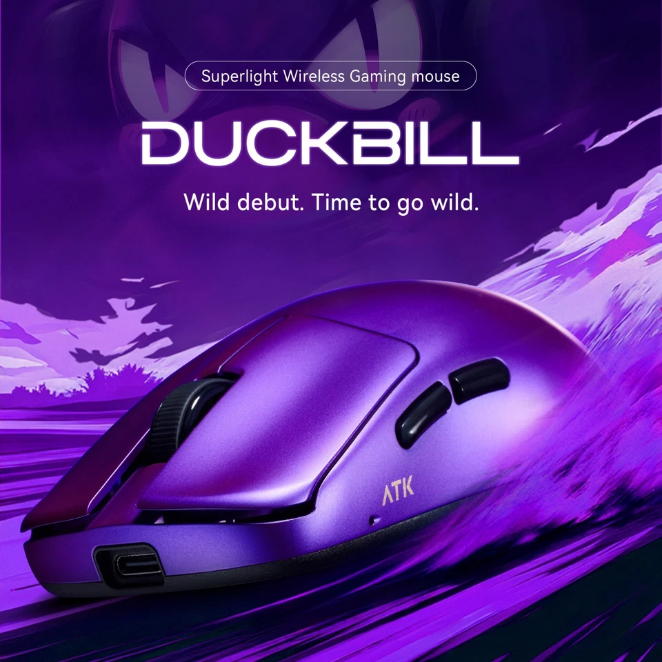 ATK Blazing Sky Duckbill Wireless Gaming Mouse – 46 g Ultra-Light, PAW3950 Ultra - Image 2 of 4