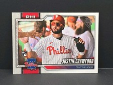 2026 Topps Justin Crawford #700 Complete Set Short Print (RC) Rookie Card