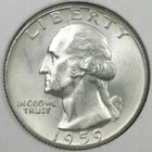 1959 Washington Quarter Dollar