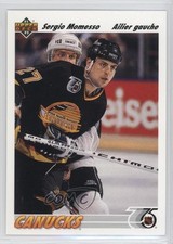 1991-92 Upper Deck French Sergio Momesso #571 0a4