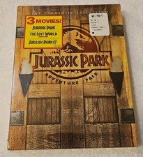 Jurassic Park Adventure Pack The Franchise Collection DVD 3-Disc Set 