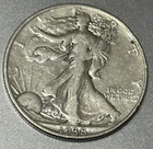 1938 D Walking Liberty Silver Half Dollar 50C | Walker Coin - 90% Silver