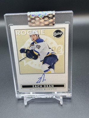 2024-25 Upper Deck Clear Cut - Vintage Autographs Rookies Zach Dean #VA-ZD (AU,