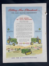 Magazine Ad* - 1952 - John Deere Tractors - Moline, IL