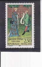 France année 1991 Sixième centenaire  mort de Gaston Fébus N° 2708** réf 4634