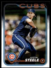 2024 Topps Justin Steele Chicago Cubs #318