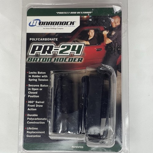 Monadnock Front Draw 360 Swivel Clip-on Spring Tension Baton Holder PR-24 2854-R