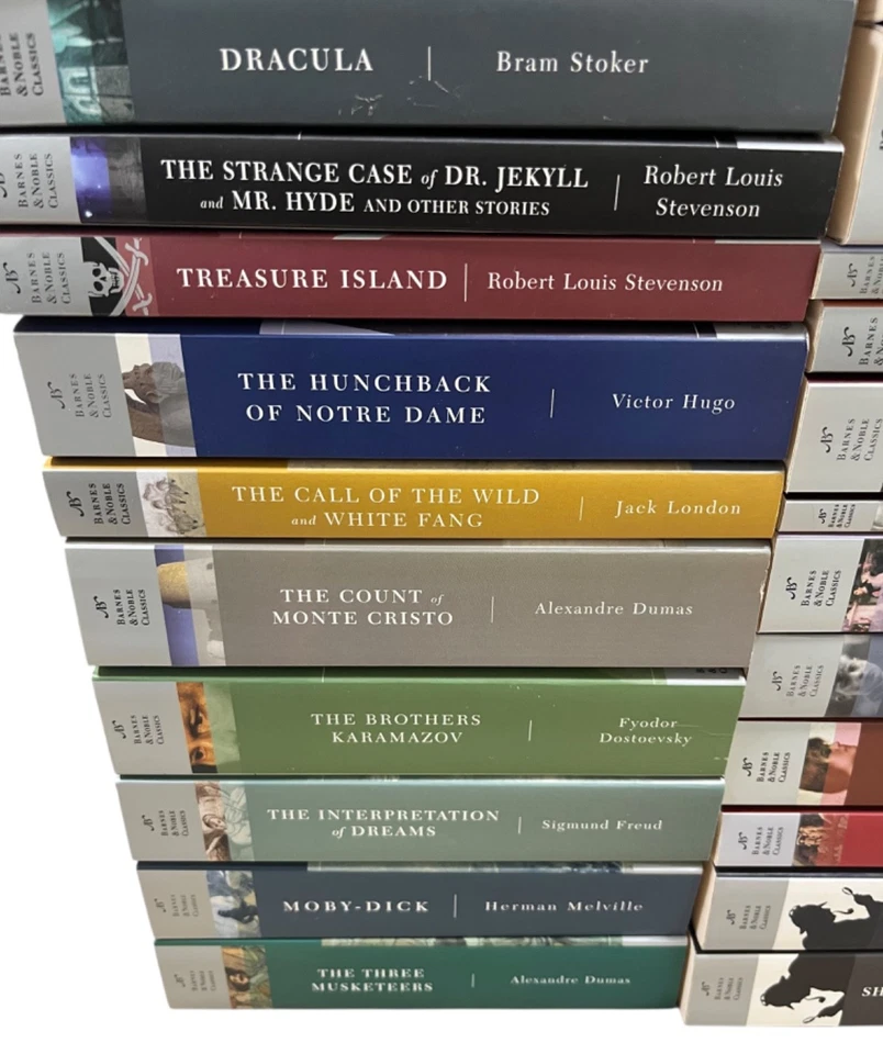Lot of 45 Barnes & Noble Classics Paperback PB Books Fantastic Condition! Foto 3 de 4