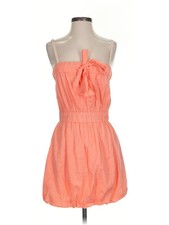 J.Crew Women Orange Casual Dress XS