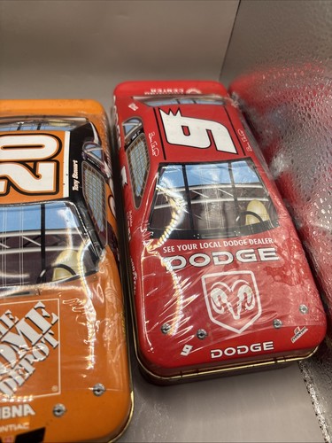 NASCAR Palmers Collectible Candy Tin Lot Cars, 4 Total With Candy Sealed Stewart - Picture 5 of 11