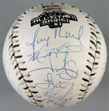 Ichiro Suzuki 2003 All-Star Signed Baseball PSA Ichiro Halladay Sabathia MLB