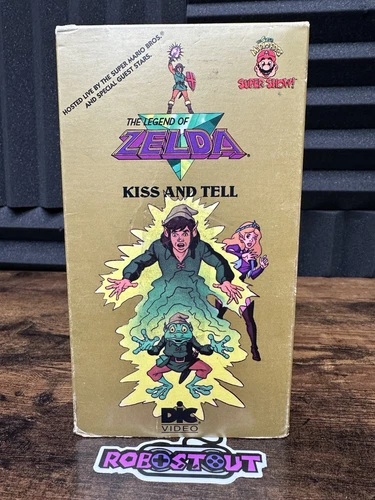 Legend of Zelda Kiss and Tell (1989) VHS Mario Bros Super Show Very Rare!⭐️
