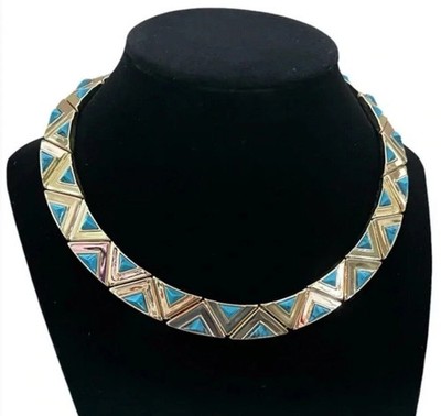 House of Harlow 1960 Aztec Collar Necklace NWT