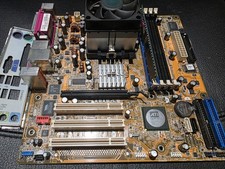 RETRO ASUS A8AE-LE Motherboard Bundle-Athlon 64 3800+512MB DDR-I/O Shield-Cooler