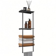 Bathroom Towel Rack, Towel Storage for Bathroom, 3 Tier Towel Rack with Shelf...