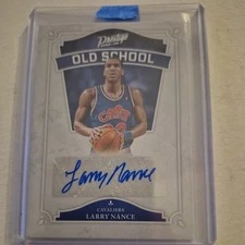2022-23 Larry Nance Auto Old School Autograph Larry Nance #OSA-LNC Cavs