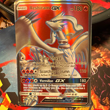 The Pokémon Company Reshiram GX 65/70 Dragon Majesty Ultra Rare Holo Eng 180 HP on eBay