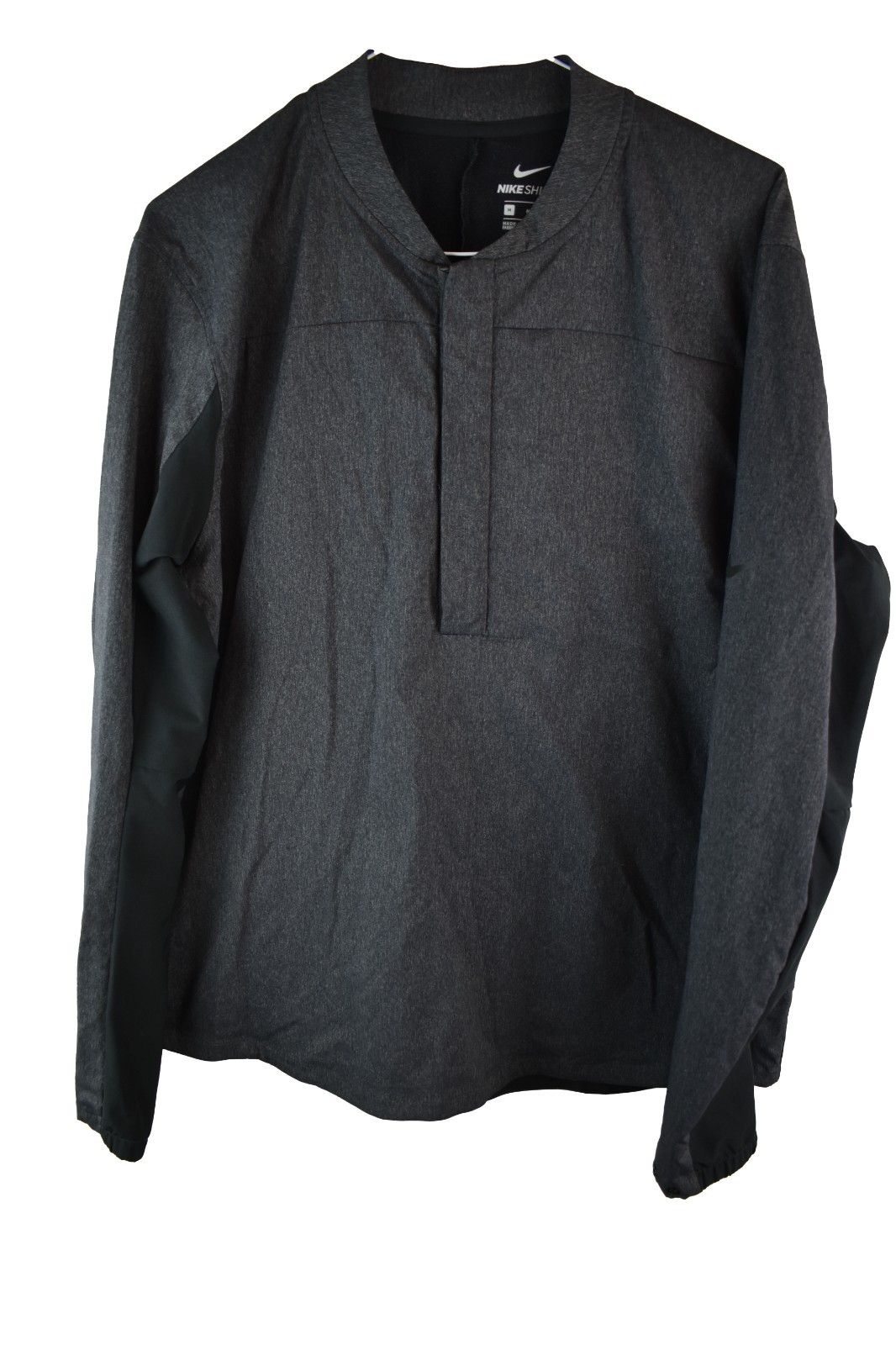 SACAI X NIKE NIKE Shield Giacca a Vento Grigio Taglia M Uomo Pullover Mezza Zip Casual Outdoor