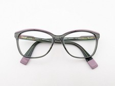 Furla Eyeglasses, Frames Only, Amber VFU023K 06S8, 52-15-140, Smoke/Lavender