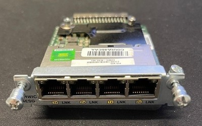 Cisco EHWIC-4ESG 4-Port Gigabit Ethernet WAN Interface Card