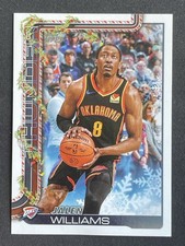 Jalen Williams 2025-26 Topps Holiday Oklahoma City Thunder Base #H91