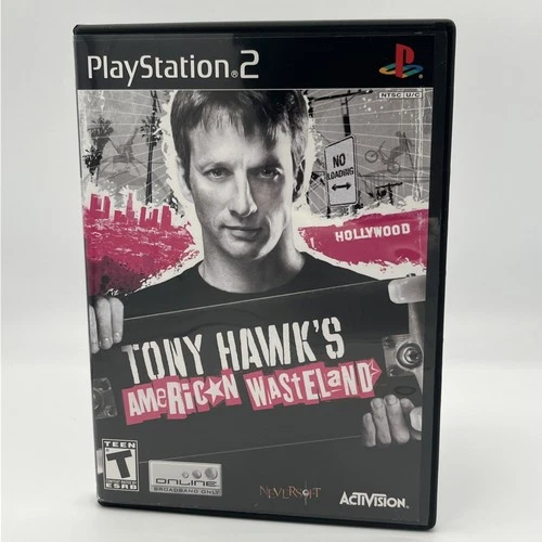 Tony Hawk's American Wasteland PlayStation 2 PS2 CIB with Manual Complete Tested