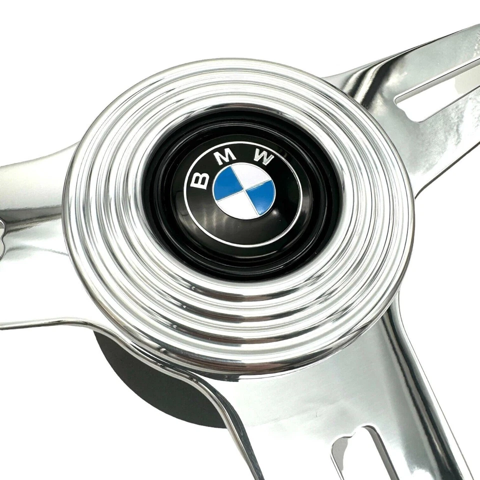 BMW E3 2500 / 2800 68-77 Luisi Montecarlo Vintage Wood Steering Wheel 390mm - Image 2 of 4