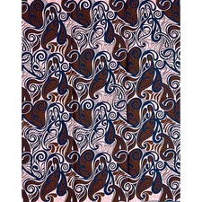 African Fabric/ Ankara - Pink, Brown, Navy  Small Small Na Big Big', 1 YARD